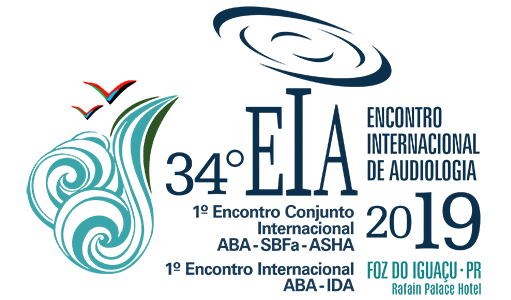 34º Encontro Internacional de Audiologia 2019 - logo